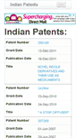 Mobile Screenshot of allindianpatents.com