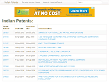 Tablet Screenshot of allindianpatents.com